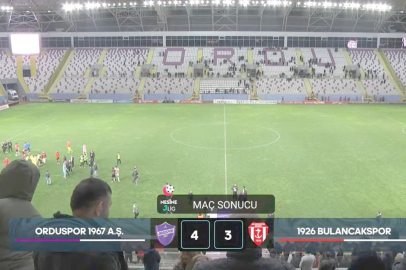 GOL DÜELLOSUNU ORDUSPOR 1967 KAZANDI: 