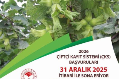 ÇKS BAŞVURULARINDA SON TARİH 31 ARALIK!
