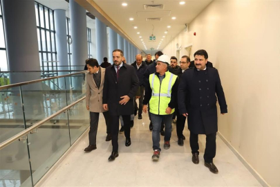 YENİ MÜDÜRDEN ŞEHİR HASTANESİ’NDEN İNCELEME