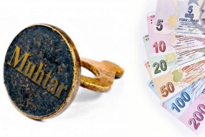 MUHTAR MAAŞLARINA YÜZDE 27 ZAM!