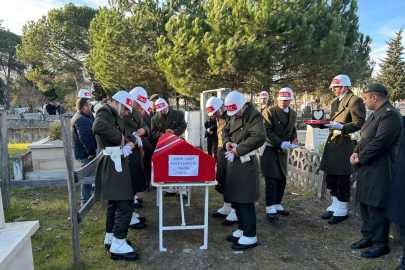 KIBRIS GAZİSİ ASKERİ TÖRENLE SON YOLCULUĞUNA UĞURLANDI