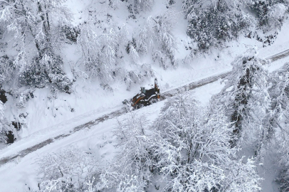 FATSA’DA KARLA MÜCADELE SEFERBERLİĞİ DEVAM EDİYOR