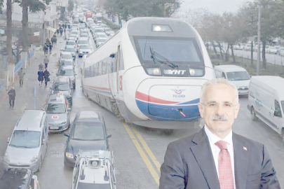 “ÇEVRE YOLU YOK, HIZLI TREN VAR”