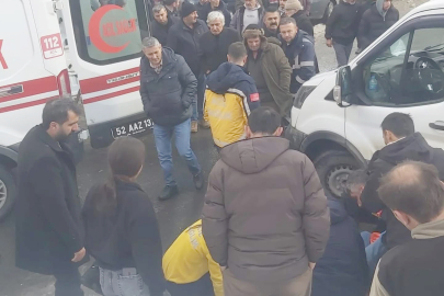 BUZLU YOLDA KAZA: 1 YARALI