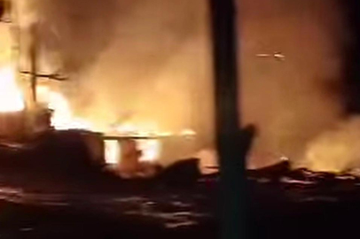 EVİNİ YAKIP, HAYATINA SON VERDİ!