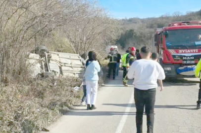 FATSA–KUMRU YOLUNDA KAZA: 1 YARALI