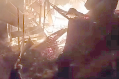 ORDU’DA GECEYİ ALEVLER AYDINLATTI!