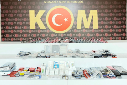 YARIM MİLYONLUK KAÇAK ÜRÜN ELE GEÇİRİLDİ