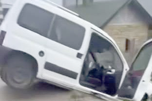 ORGANİZE SANAYİ YOLUNDA KAZA: 1 YARALI