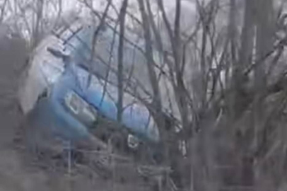 UÇURUMA YUVARLANMAKTAN SON ANDA KURTULDU!