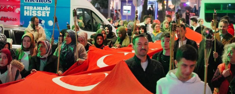 FATSA RAMAZAN-I ŞERİF’İ FENER ALAYIYLA KARŞILADI