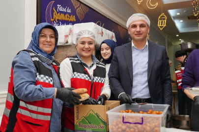 RAMAZAN BEREKETİ PAYLAŞILDI