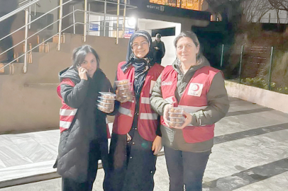 HAYIR LOKMASI GÖNÜLLERİ ISITTI