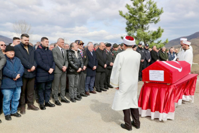KORE GAZİSİ SON YOLCULUĞUNA UĞURLANDI