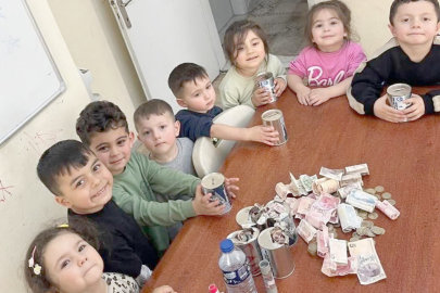 MİNİK KALPLERDEN ANLAMLI BAĞIŞ