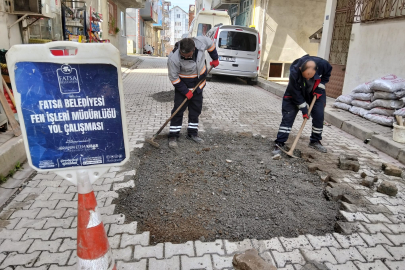 FATSA’DA ÜSTYAPI SÜRÜYOR 