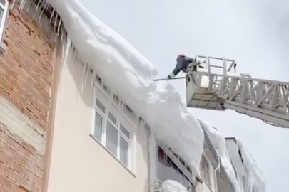 BUZ SARKITLARINA KARŞI EKİPLER SEFERBER OLDU