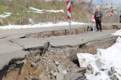 SARPDERE–DAMARLI YOLU ÇÖKTÜ!