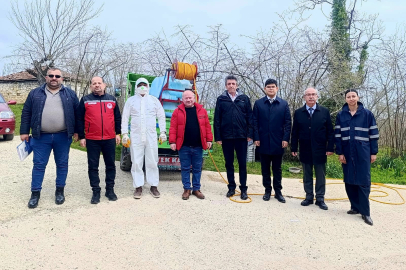 FATSA’DA KAHVERENGİ KOKARCA İLE KIŞLAK MÜCADELESİ SÜRÜYOR