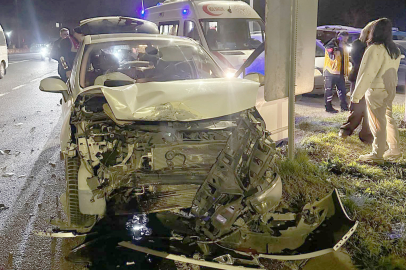 KAVŞAKTA KORKUTAN KAZA!