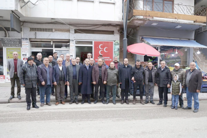 ŞANLITÜRK ÇAMAŞ TEŞKİLATIYLA BULUŞTU