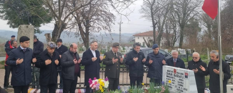 ŞEHİT BAĞDATLI DUALARLA ANILDI