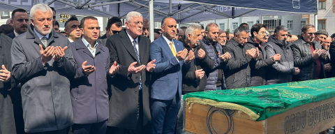 DERVİŞOĞLU, FATSA’DA  CENAZE TÖRENİNE KATILDI