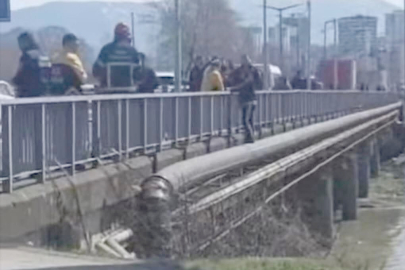 FATSA’DA KÖPRÜDE HAYAT KURTARAN İKNA