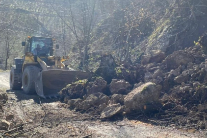 “HEYELANDA KAPANAN YOL ULAŞIMA AÇILDI”