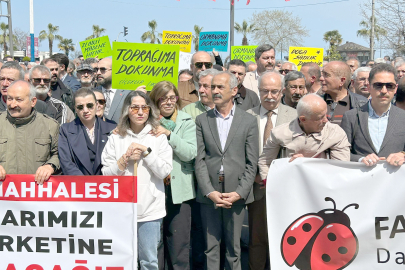 “SATILIK TOPRAĞIMIZ YOK!”