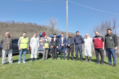 KOKARCA MÜCADELESİ YERİNDE İNCELENDİ