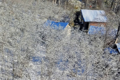 FINDIK DALLARI BUZ TUTTU, ENDİŞE ARTTI