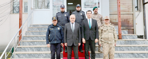 VALİ EROL, ÇAYBAŞI VE AKKUŞ İLÇELERİNİ ZİYARET ETTİ