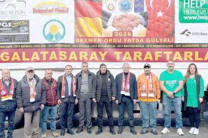 ALMANYA’DAN ORDU’YA UMUT YÜKLÜ TIR