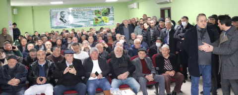 MADENE KARŞI ÜRETİCİLER VE STK’LAR TEK YÜREK OLDU