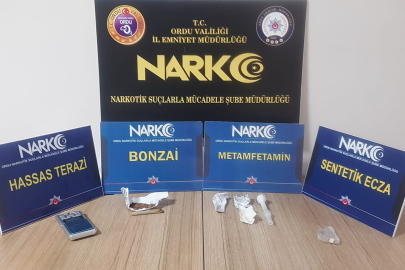 ORDU’DA UYUŞTURUCUYA GEÇİT YOK