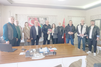 FATSA GAZETECİLER VE BASIN DERNEĞİ’NDEN İLÇE EMNİYET MÜDÜRLÜĞÜ’NE ZİYARET