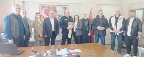 FATSA GAZETECİLER VE BASIN DERNEĞİ’NDEN İLÇE EMNİYET MÜDÜRLÜĞÜ’NE ZİYARET