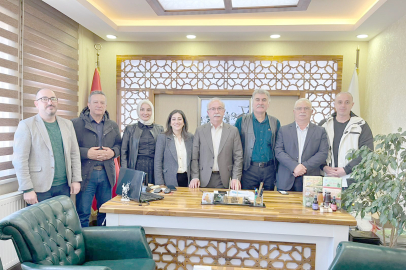 FATSA GAZETECİLER VE BASIN DERNEĞİNDEN FATSA ZİRAAT ODASI’NA  ZİYARET 