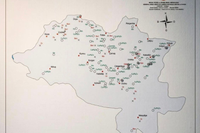 MTA ORDU’NUN GÜNCEL MADEN HARİTASINI PAYLAŞTI!