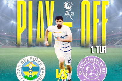 FATSA, PLAY-OFF’TA AVANTAJ PEŞiNDE!
