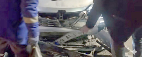 FATSA LİMAN KAVŞAĞINDA KAZA: 2 YARALI