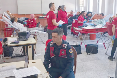 BOLAMAN İLKOKULU’NDA ANLAMLI KAN BAĞIŞI ETKİNLİĞİ
