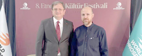 FATSO BAŞKANI KARATAŞ, BİLAL ERDOĞAN İLE GÖRÜŞTÜ