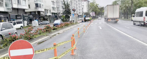 KADER PASTANESİ  KAVŞAĞI YENİDEN KAPATILDI