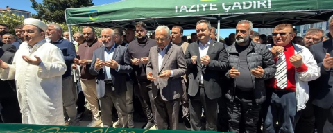 BİLAL AZAKLI DUALARLA UĞURLANDI