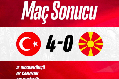 AY-YILDIZLILARDAN 4-0’LIK MUHTEŞEM PROVA!