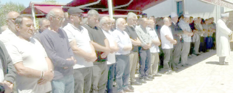 HACI TÜRKAN DEMİR İÇİN PERŞEMBE’DE GIYABİ CENAZE NAMAZI KILINDI