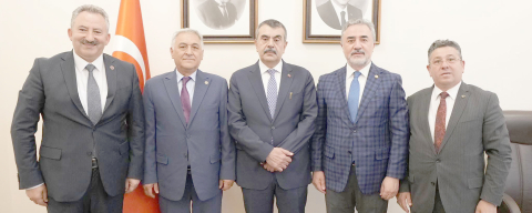 ORDU’NUN EĞİTİM TALEPLERİ BAKAN TEKİN’E İLETİLDİ