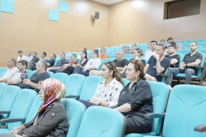 GENÇLİK VE SPOR PERSONELİ AFETE HAZIRLANIYOR